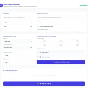 Aplikasi Pembuat Soal Otomatis